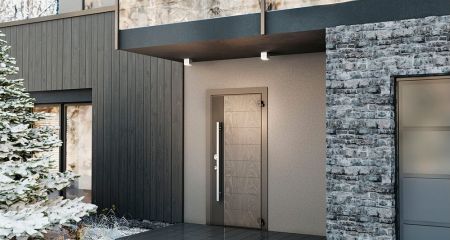 В «Дачном ответе» премьера – алюминиевая дверь Domani от Torex!