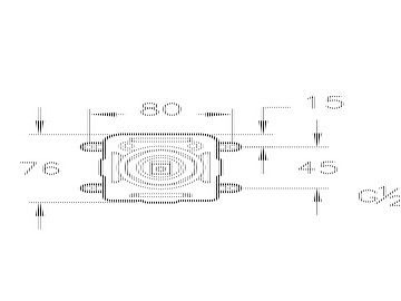 Встраиваемый смеситель для раковины (внутренняя часть) А42213ЕХР