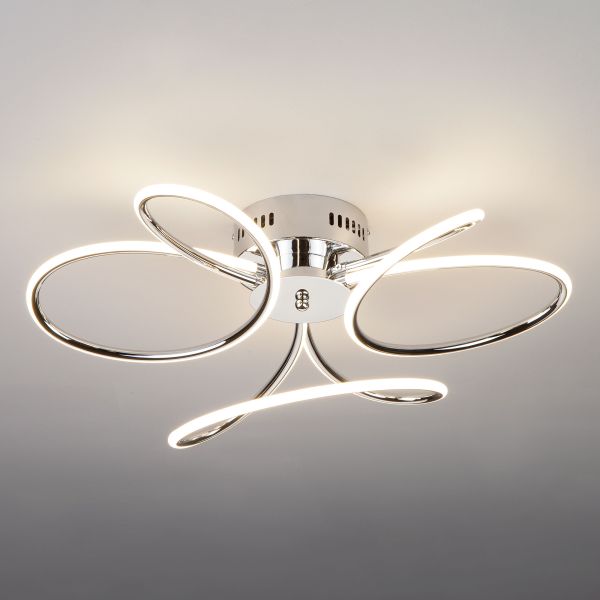 90092/8/ потолочный светильник / хром брак