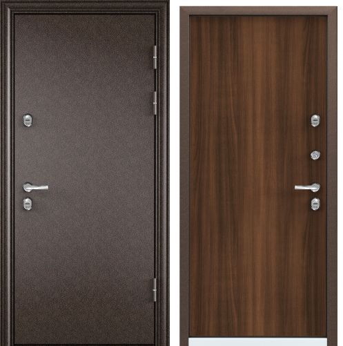 Дверь Профессор Д 1300 L ПВХ орех