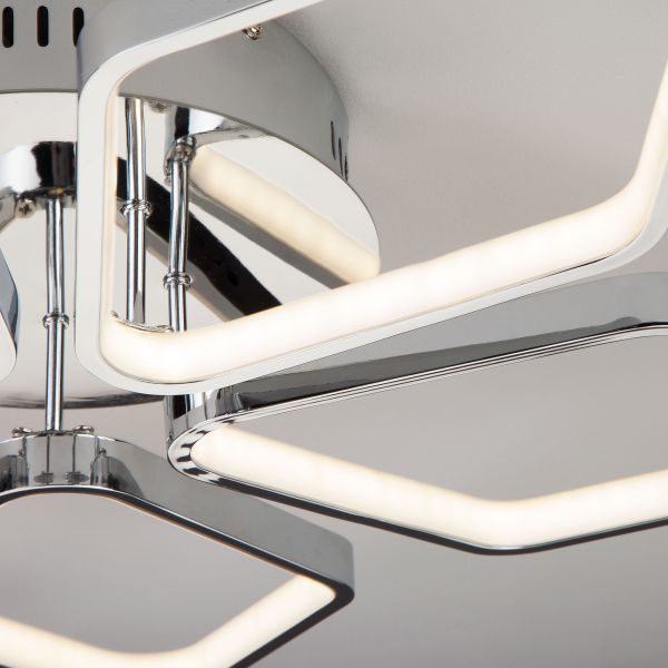 90081/5/ потолочный светильник / хром