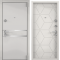 Дверь SUPER OMEGA 100 (880,2050,L,Колоре бьянко, ПВХ Слоновая кость,SO-KB-5, хром, Н,Р (с неж,порого