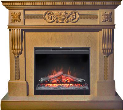 Портал "CORSICA NEW  MB/JUP/Sym26/D28"  Белый дуб,патина золото