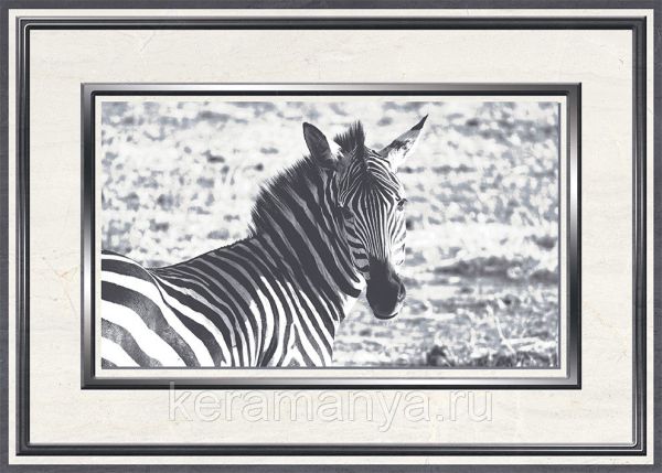 Вставка "Танзания D2" слон (250х350)  Люкс 15250350