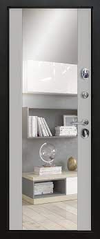 Дверь DELTA-M 10 (950, 2050, L, темно-синий букле, VDM-1, ПВХ Слоновая кость, D6-18, хром, НАКЛ, -,