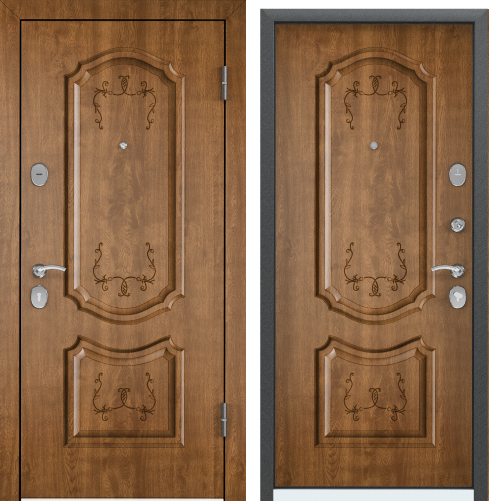 Дверь СТЕЛ-РР(950, 2050, L, КТ Дуб медовый,TST-1,КТ Дуб медовый,TST-1,хром,НАКЛ, НК2,КТ Дуб медовый)