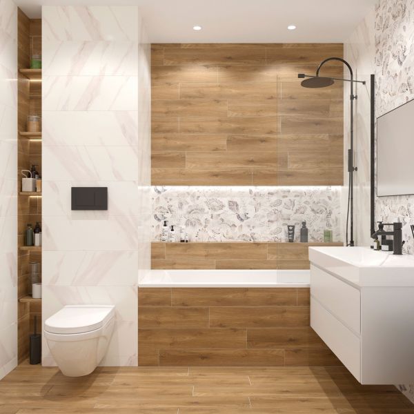 Calacatta Ice W DEC M 250*750 NR Glossy 1