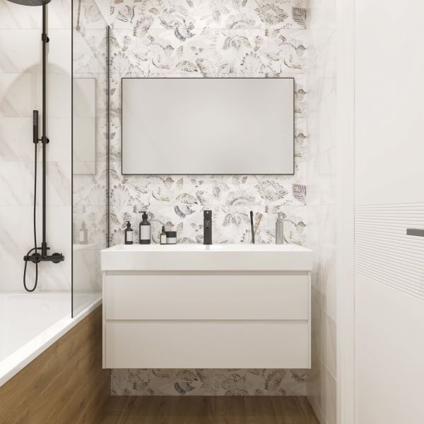 Calacatta Ice W DEC M 250*750 NR Glossy 1