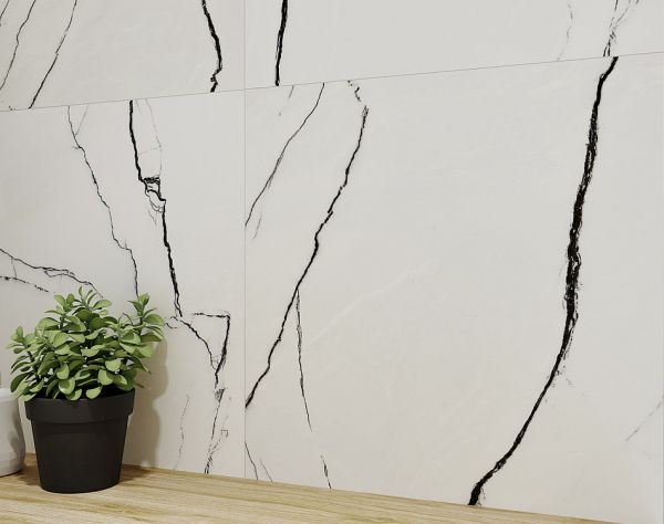 плитка 600х600мм bonn белая керамогранит - сорт 2