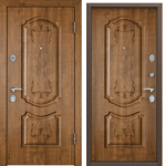 Дверь СТЕЛ-РР (860, 2050, R, КТ Дуб медовый,TST-1,КТ Дуб медовый,TST-1,хром,НАКЛ,НК2,КТ Дуб медовый)