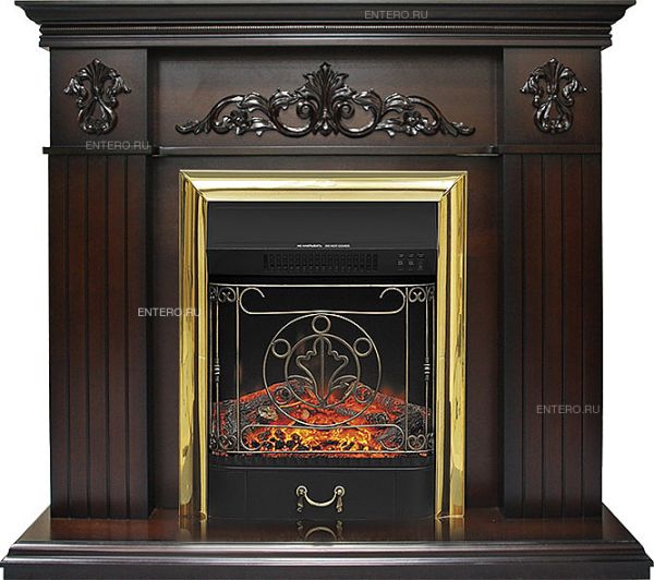 Majestic FXM Brass,Электрокамин бытовой со стр.вентилятором