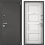 Дверь SUPER OMEGA 100 (860, 2050, R, Колоре гриджио, -, КТ Белый, SO-UC-1, хром, НАКЛ, РУСТ, -) (Кол