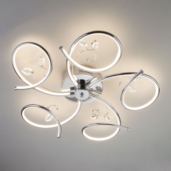 90089/5/ потолочный светильник / хром