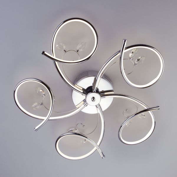 90089/5/ потолочный светильник / хром