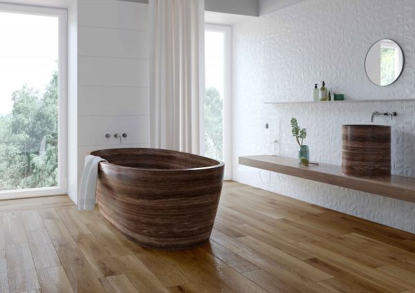 Плитка керамическая глазурованная для стен Brilliant White W M 300*900 R Glossy 1