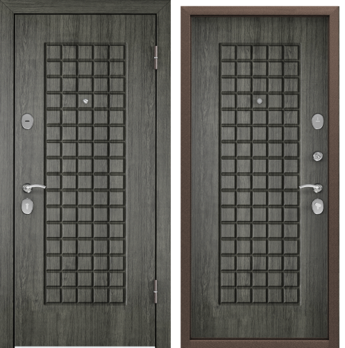 Дверь СТЕЛ-РР 86 R прав.КТ Дуб пепельный.TST-3 ,хром накл.НК2,КТ Дуб пепельный