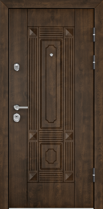 Дверь ULTIMATUM PP 95 R прав.КТ  Орех грецкий, КВ-9, КТ Орех грецкий, КВ-9 НК1