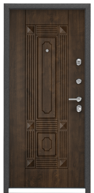 Дверь ULTIMATUM PP 95 R прав.КТ  Орех грецкий, КВ-9, КТ Орех грецкий, КВ-9 НК1