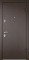 Дверь СТАРТЕР (860,2050,L, медь ПВХ Ларче Шоколад, СК4, хром НАКЛ,)