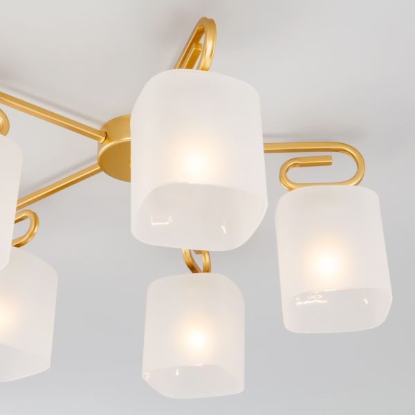 30143/5/ потолочный светильник латунь