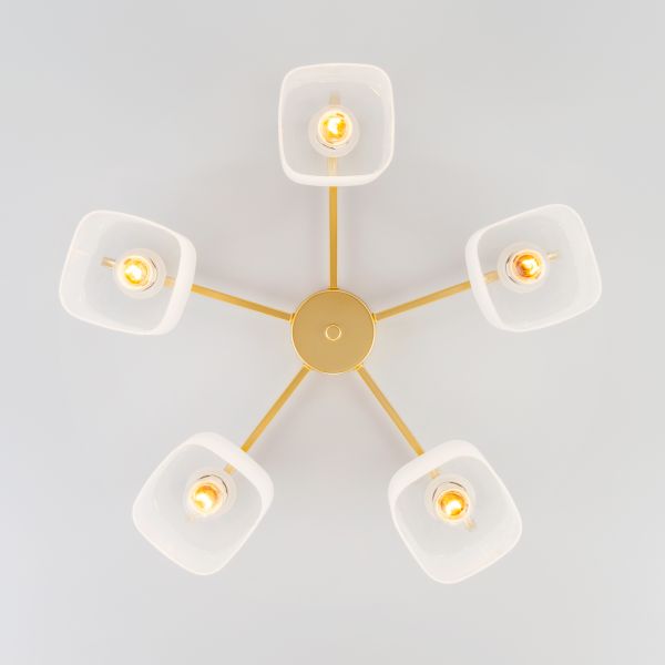 30143/5/ потолочный светильник латунь