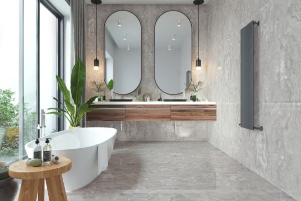 Плитка керамическая глазурованная для пола TM ALLORE Salsa Beige l F P 595*595 R FUII Lappato 1