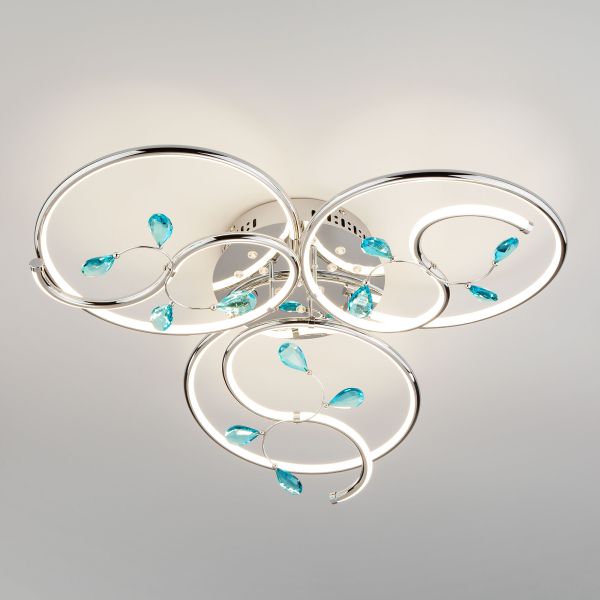 90131/3/ потолочный светильник / хром