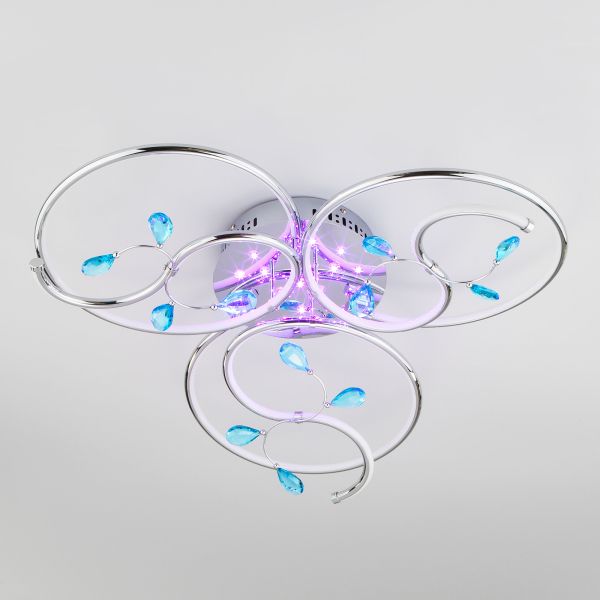 90131/3/ потолочный светильник / хром