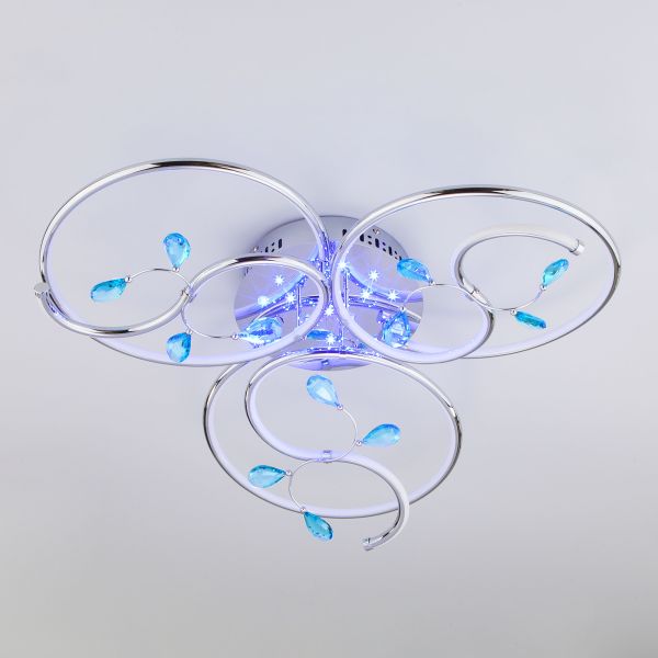 90131/3/ потолочный светильник / хром