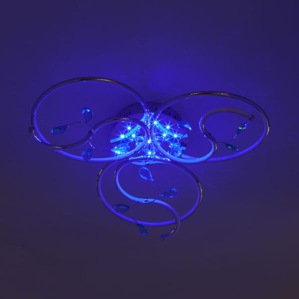 90131/3/ потолочный светильник / хром