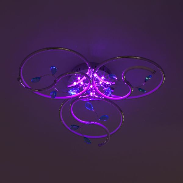 90131/3/ потолочный светильник / хром