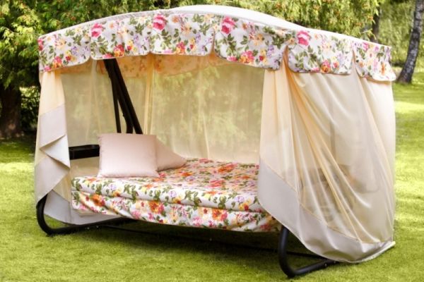 Качели садовые "Саванна FLOWER" с1205