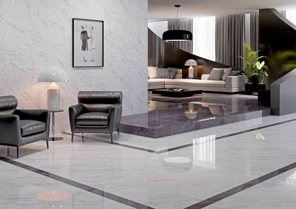 Плитка керамическая глазурованная для стен TM ALLORE Lazzaro Pearl W M/STR 300*900 R Glossy 1