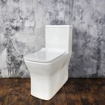 Монолит SM9618 (с гофрой и подводкой) сиденье дюропласт с быстрым съемом