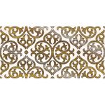 Вставка "Абсолют D" (250х500) с золотом Люкс 8250500