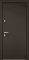 Дверь SNEGIR PRO MP (950, 2050,L,букле коричневый  ПВХ Бьянко  S60-D L3хром НАКЛ