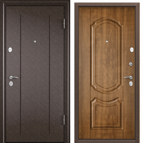 Дверь DELTA-M 10 (950, 2050, L, черный шелк, VDM-2, ПВХ Бетон темный, СК6М, хром, НАКЛ, -, -) (черны