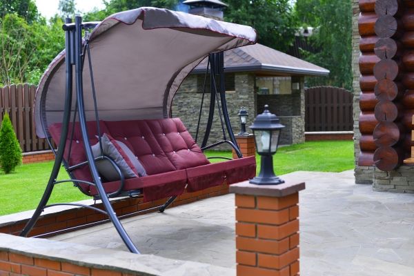 Качели садовые "Пагода" с916