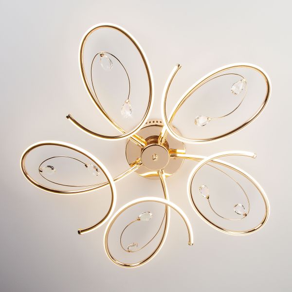 90099/5/ потолочный светильник золото