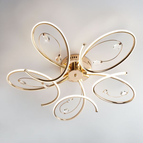 90099/5/ потолочный светильник золото