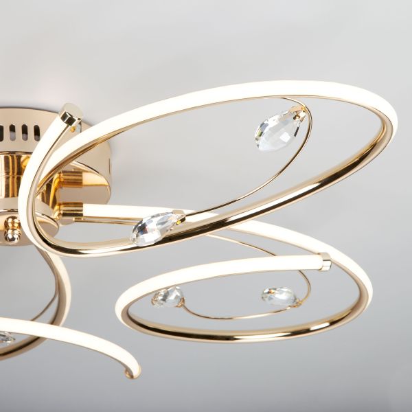 90099/5/ потолочный светильник золото