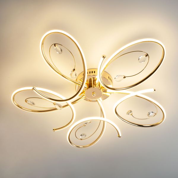 90099/5/ потолочный светильник золото