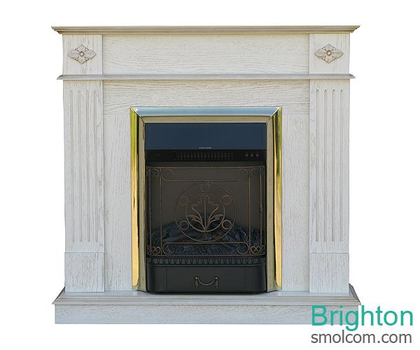 Портал "BRIGHTON STD/EUG" Белый дуб, патина золото