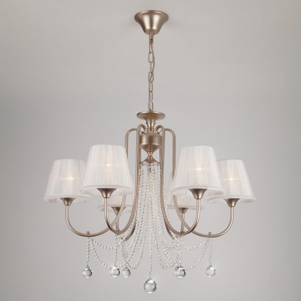 10088/6/ подвесной светильник / перламутровое золото Strotskis