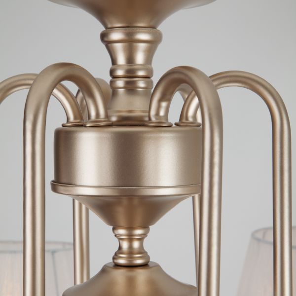 10088/6/ подвесной светильник / перламутровое золото Strotskis