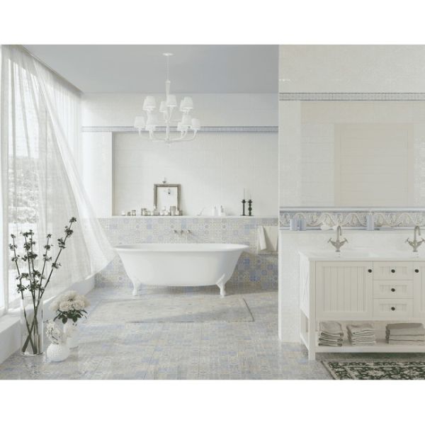 Плитка обл. "Валенсия" (250х500) синяя Люкс 1,2525050054