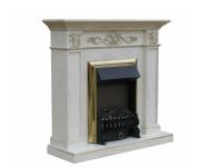 Портал "VERONA CORNER STD" Белый дуб,патина золото