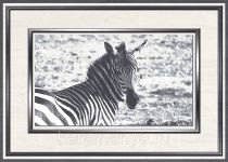 Вставка "Танзания D" зебра (250х350)  Люкс 15250350