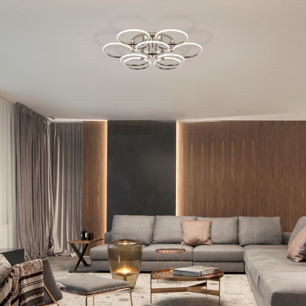 90069/9/ потолочный светильник / хром